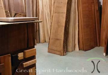 Our Mom and Pop hardwood lumber retail store, Great Spirit Hardwoods in East Dundee, Illinois.