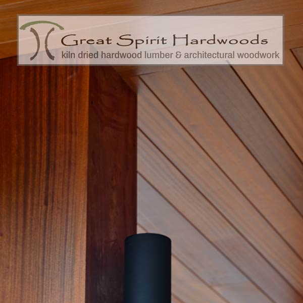 Solid Wood Columns for Entry with Exterior UV Finish