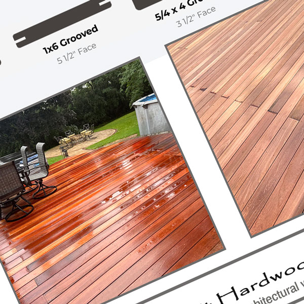 Red Balau Decking Installations for Residential, Commercial and Marina Decking Projects