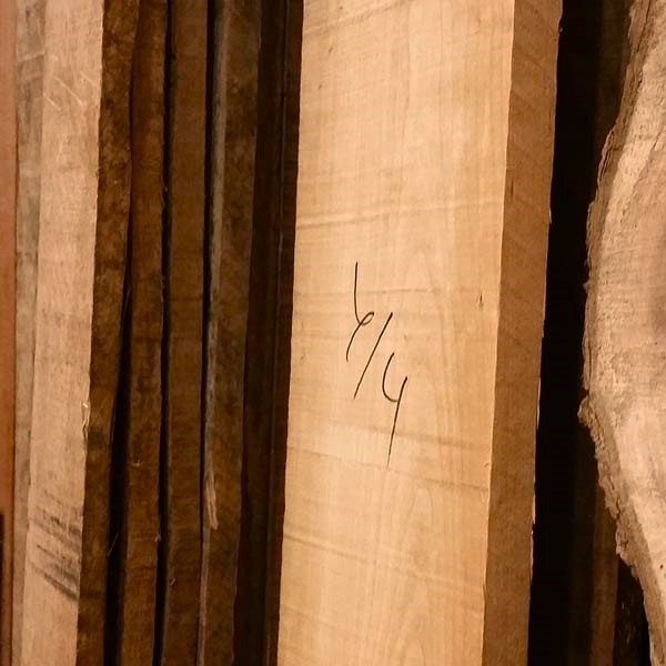 Kiln dried black walnut and Pennsylvania Cherry Hardwood in our chicago area wood store