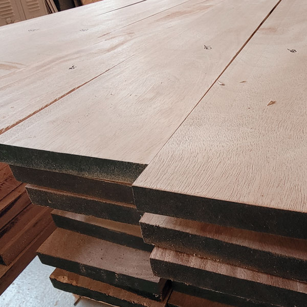 milled dimensional african mahogany - exterior cladding for national retail client
