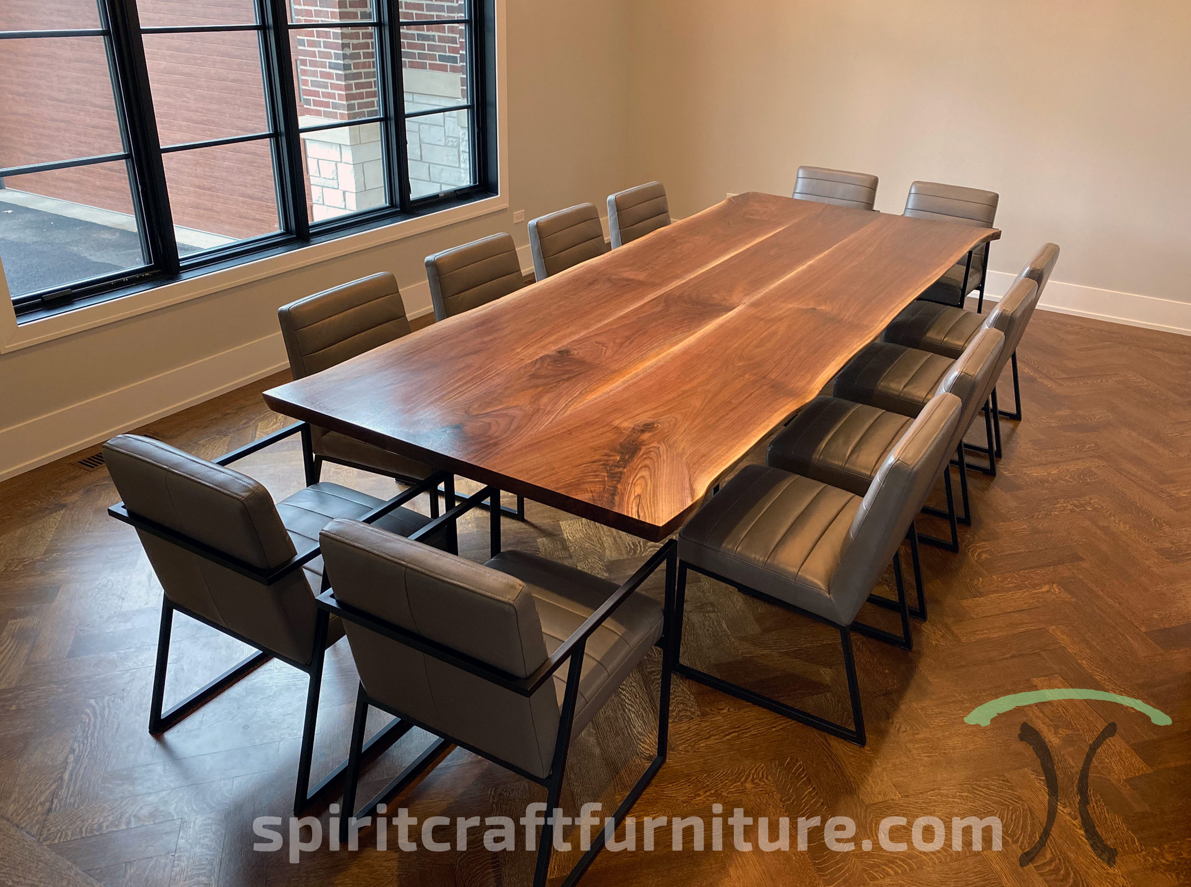 extend Inspire Digital Custom solid wood table tops - live edge slab tables