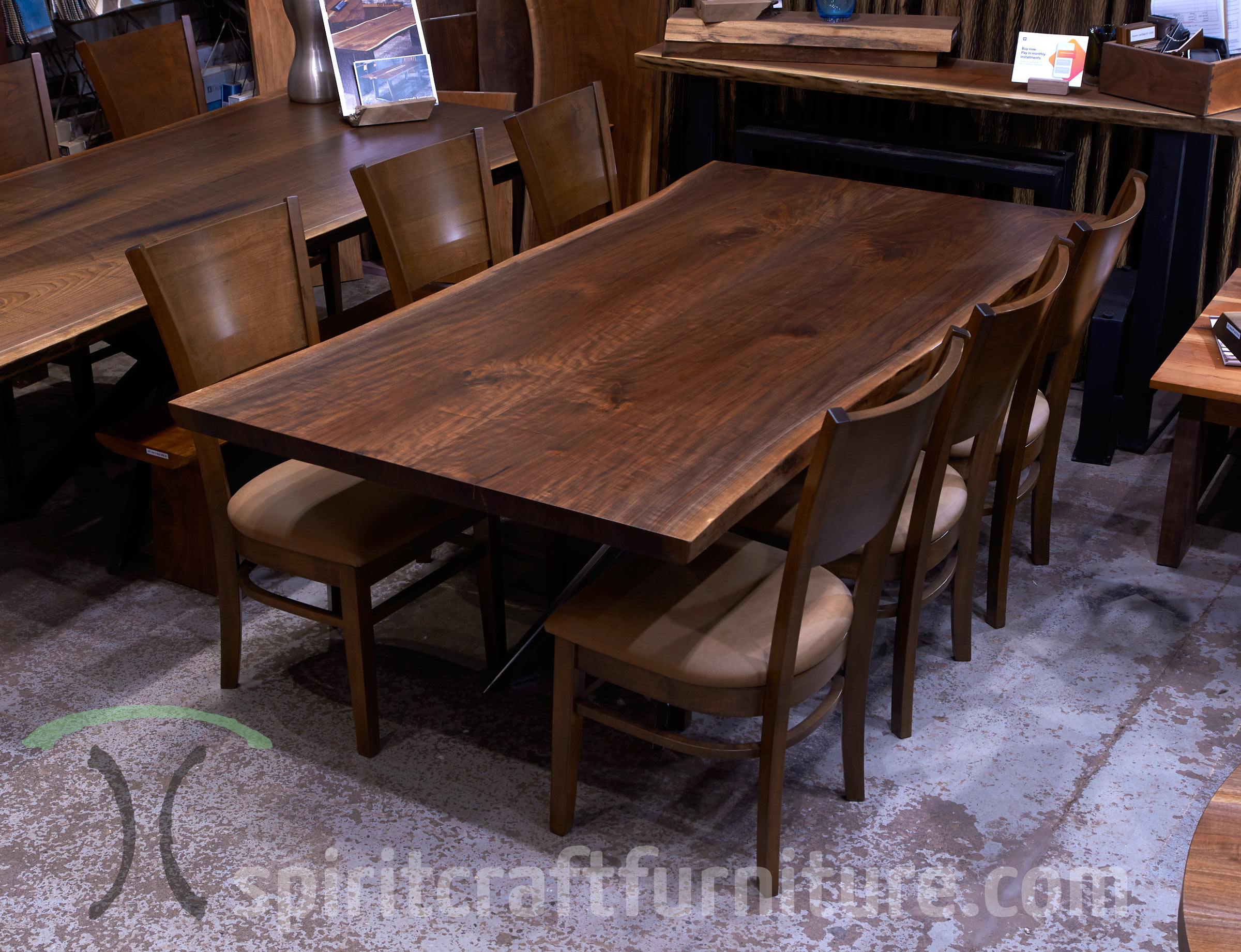 Black Walnut Table Top, Custom Made